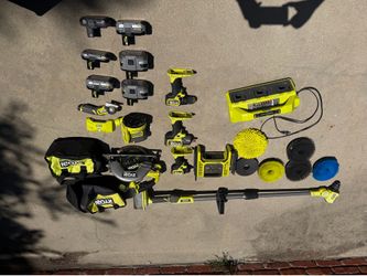 Ryobi power tool lot 18v HP