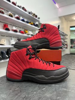 Jordan 12 reverse flu game