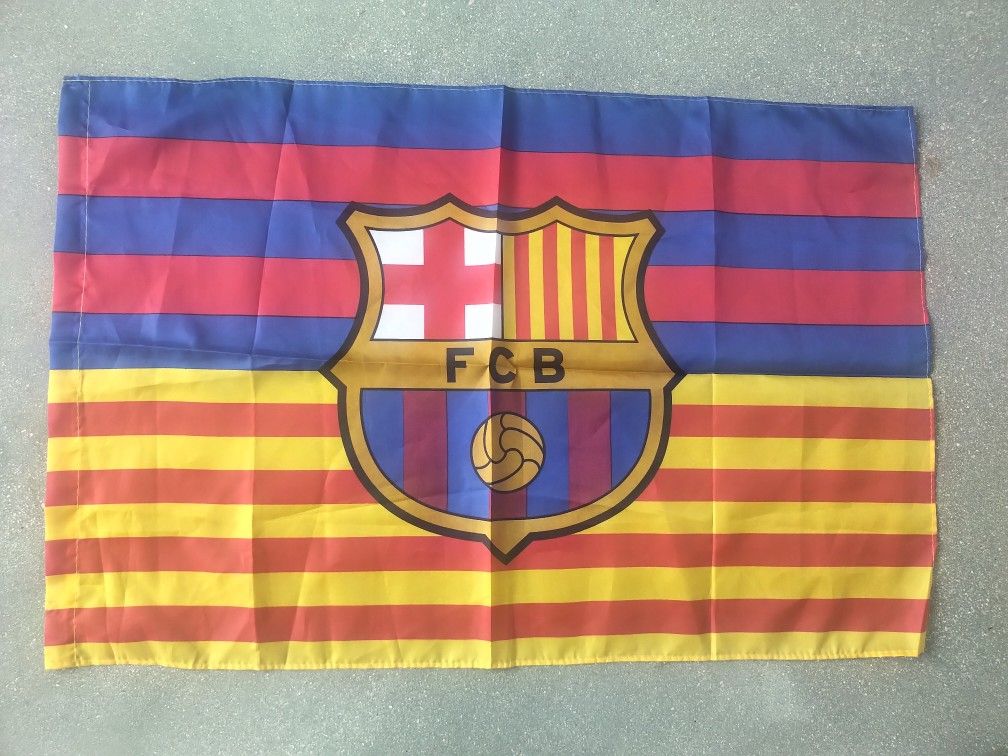 FC Barcelona Flag