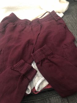Women’s XS linen joggers