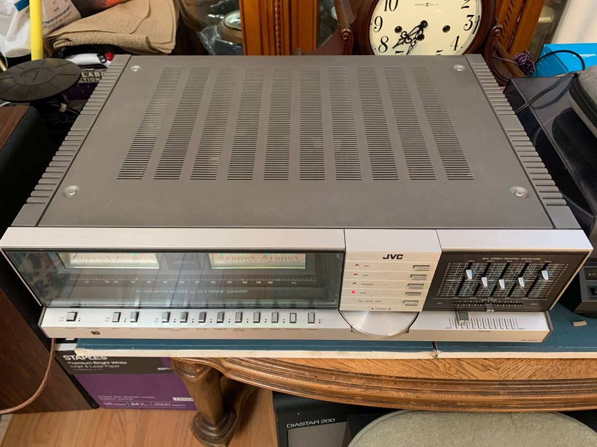 JVC JR-S501 Monster Stereo Receiver AM/FM Phono Aux