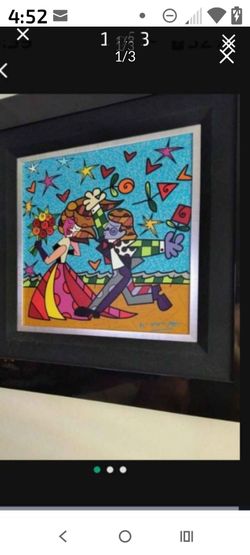 LOVE IN THE PARK - Limited Edition Romero Britto