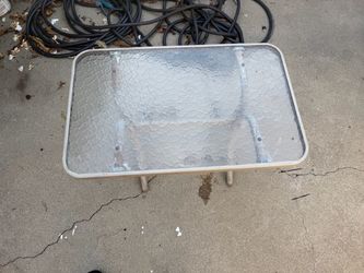Patio table