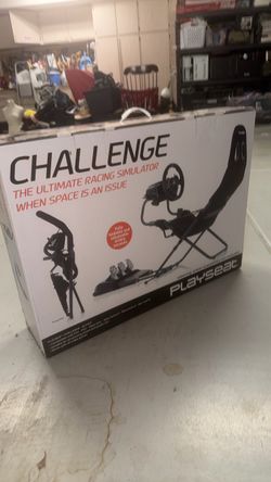 PLAYSEAT Challenge Racing Simulator Cockpit | Foldable & Adjustable