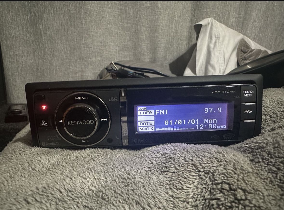 KENWOOD KDC-BT945U USB/BLUETOOTH CAR RADIO