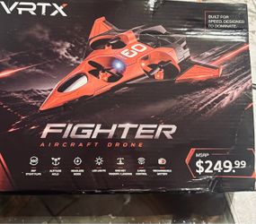 Drone fighter jet brand new unopened box Drone fighter jet brand new unopened box