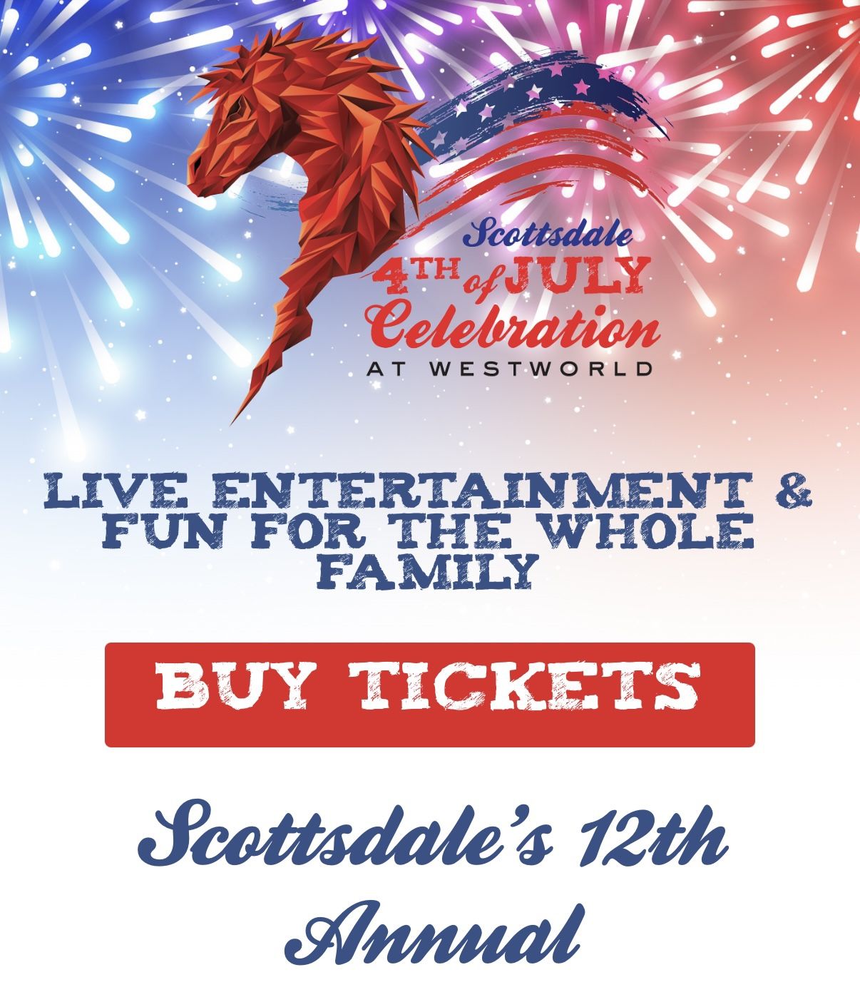 Scottsdale 4th Of July At WestWorld tickets 