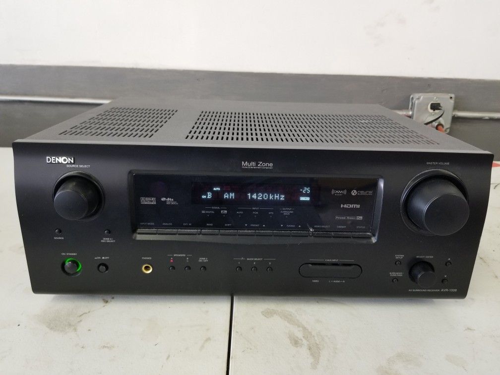 Denon Stereo Surround Receiver AVR-1508
