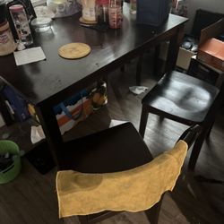 Dining Table With 4 Chairs