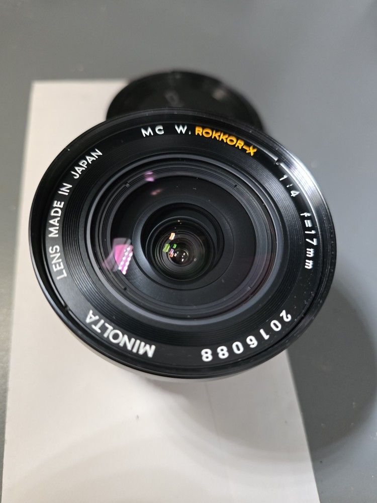 Minolta ミノルタ MC W.ROKKOR 17mm F4 ♯3932
