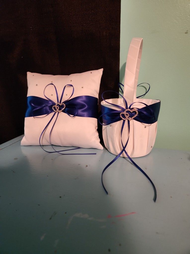 Ring Pillow Flower Basket