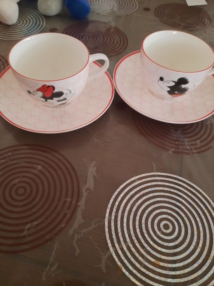 Mickie And Minnie Cups