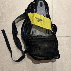 Swimming Googles, Snorkels, And Fins Size 10