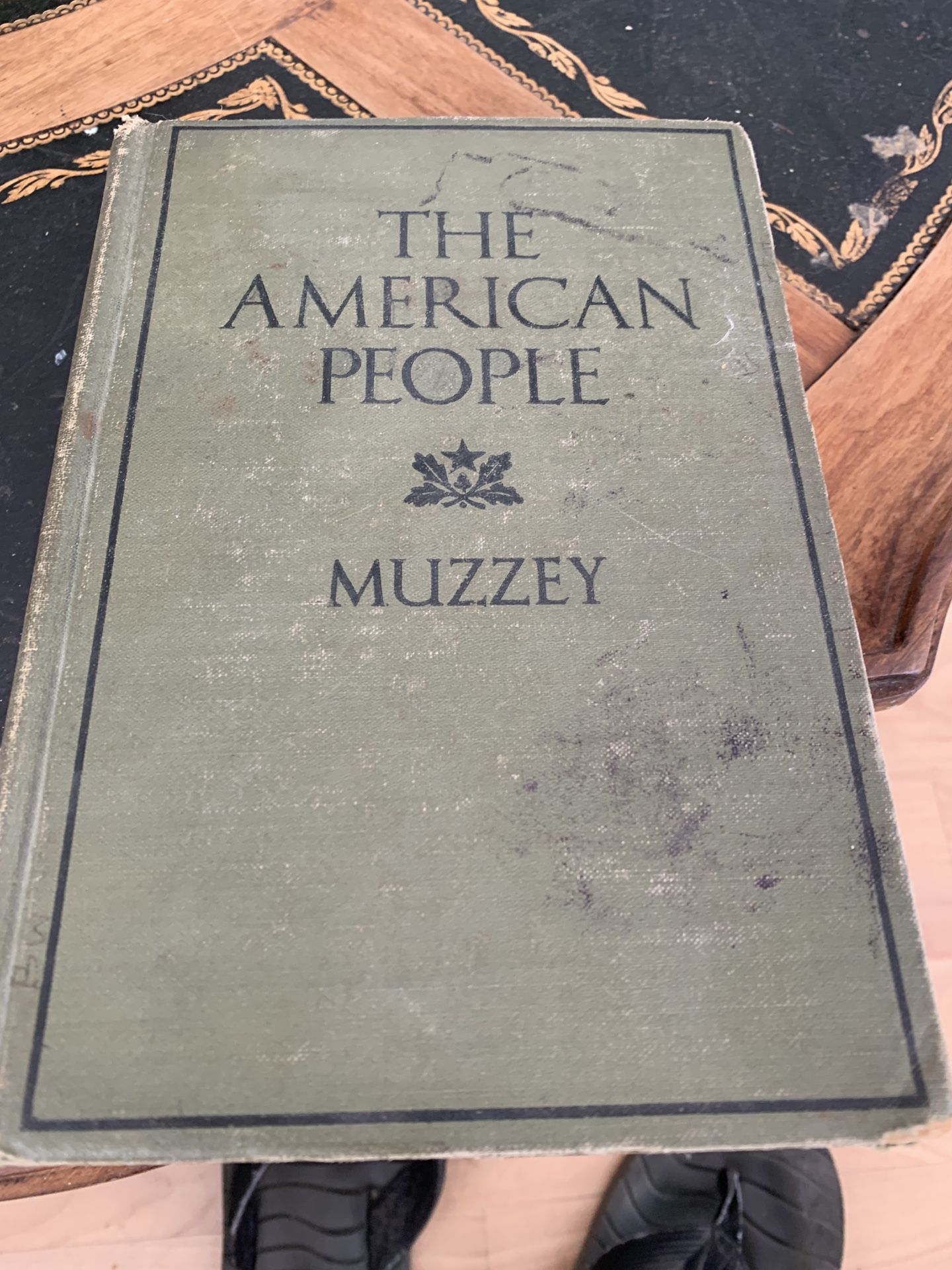 The American People 1929 History Text Book