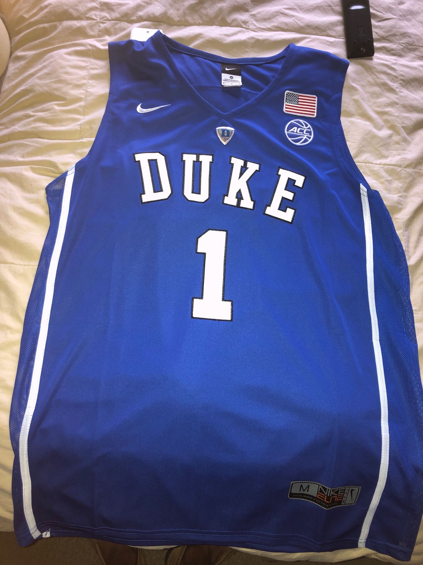 Duke Zion Williamson basketball jersey RARE