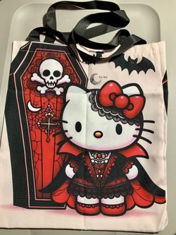 Hello Kitty Coffin Tote Bag