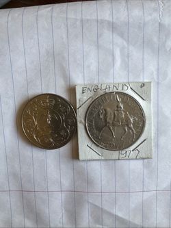 United Kingdom 25 pence silver jubilee’ of Reign 1977