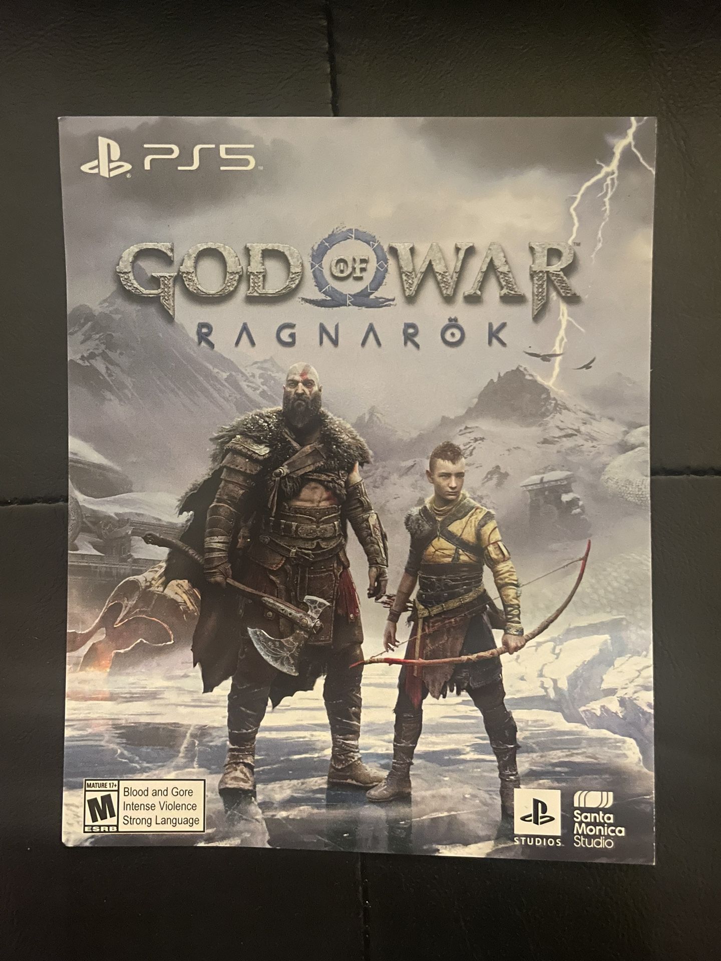 GOD OF WAR RAGNAROK PS5 Digital Code