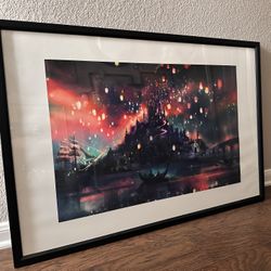 Large High Quality Framed Art Print by society6