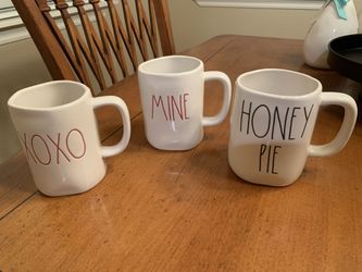 Rae Dunn Valentine Mugs