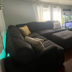 Dark Grey Sectional Sofa