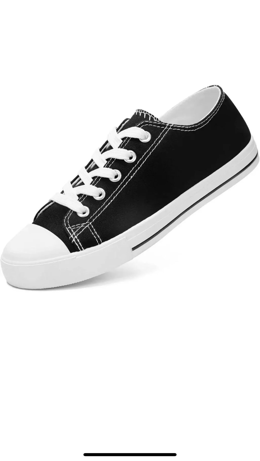 Josiny Men’s Canvas Shoes Low Top Fashion Sneaker Lace Up Classic Casual Walking