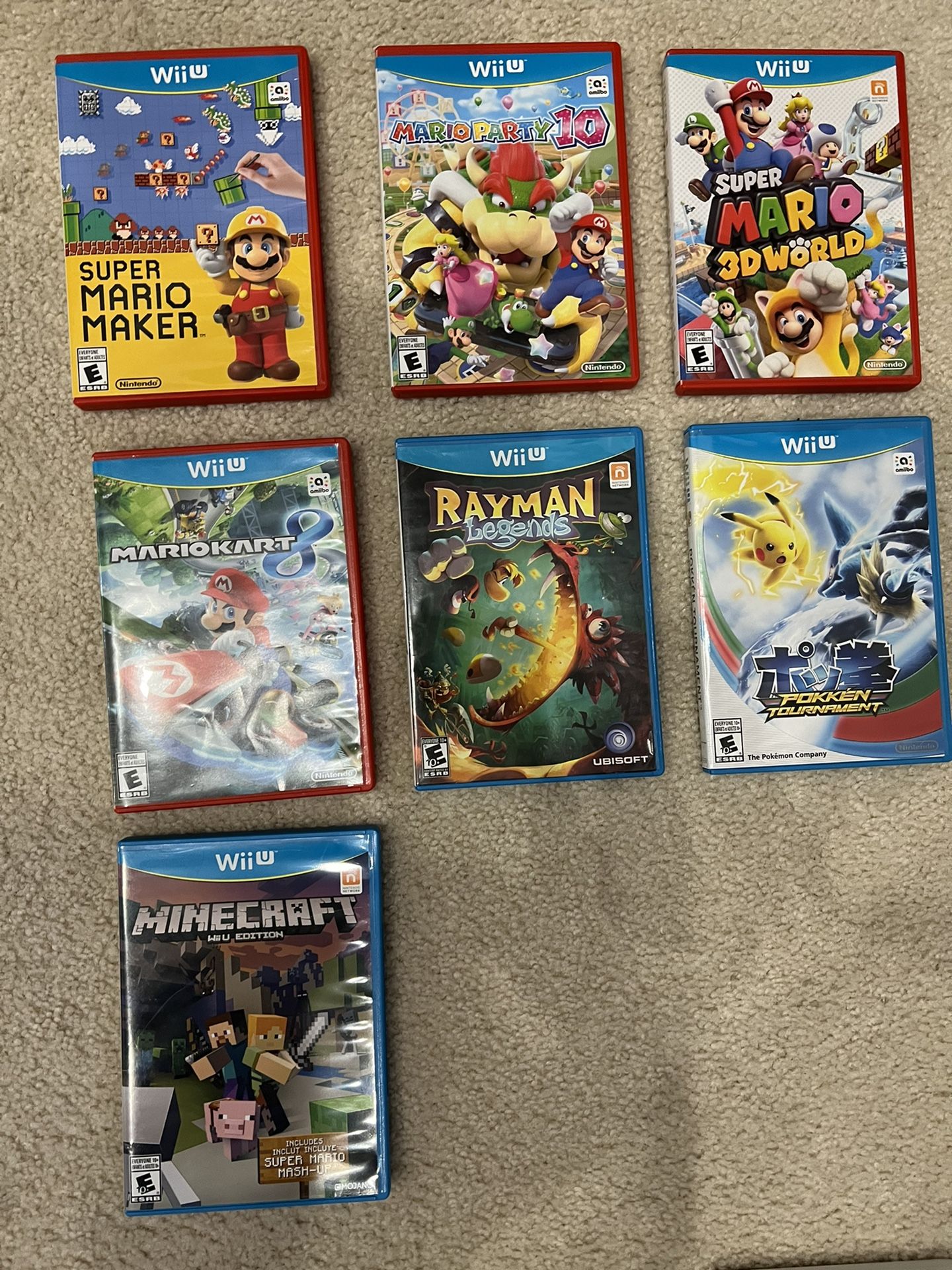 Nintendo Wii & Wii U Video Games