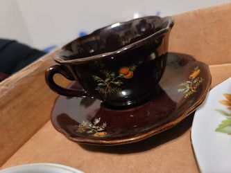 Tea Cup And Saucer From Japan 