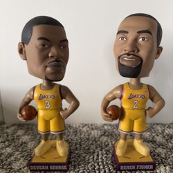 Devean George and Derek Fisher Bobble head