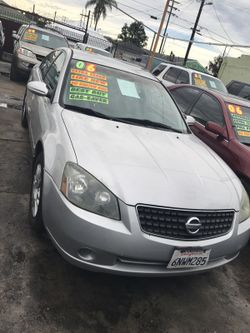 Nissan Altima 2006 acepto cambios