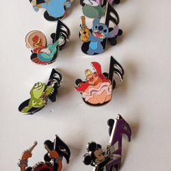 Disney Music Notes Pins