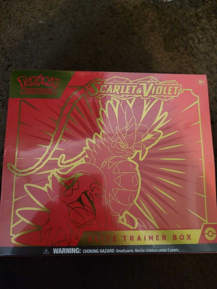 Pokemon Scarlet ETB