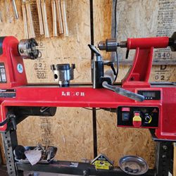 Wood Lathe and tools
