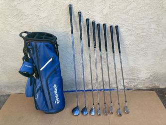 Ladies TaylorMade Miscela, Callaway RH Golf Clubs & TaylorMade Bag.
