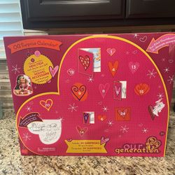 Our Generation Holiday Surprise Advent Calendar for 18” Dolls 