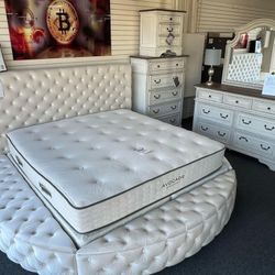 $10 Down Finance Power Reclining Sofa Loveseat Sectional Sleeper Bedroom Set Queen Bed King Bed Mattress Dining Table 