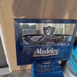 Raiders Allegiant Stadium/ Modelo Mirror