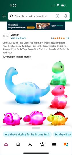 Light Up Bath Toy
