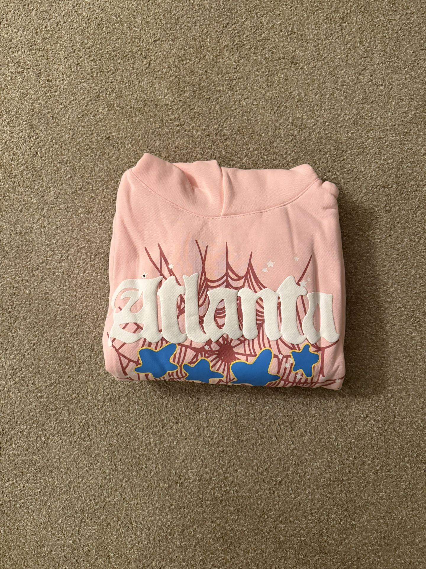 Sp5der Atlanta Hoodie ‘Pink’