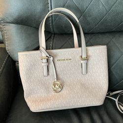 Pink monogram Michael Kors Bag (small)