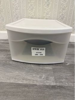 Storage Bins drawer style