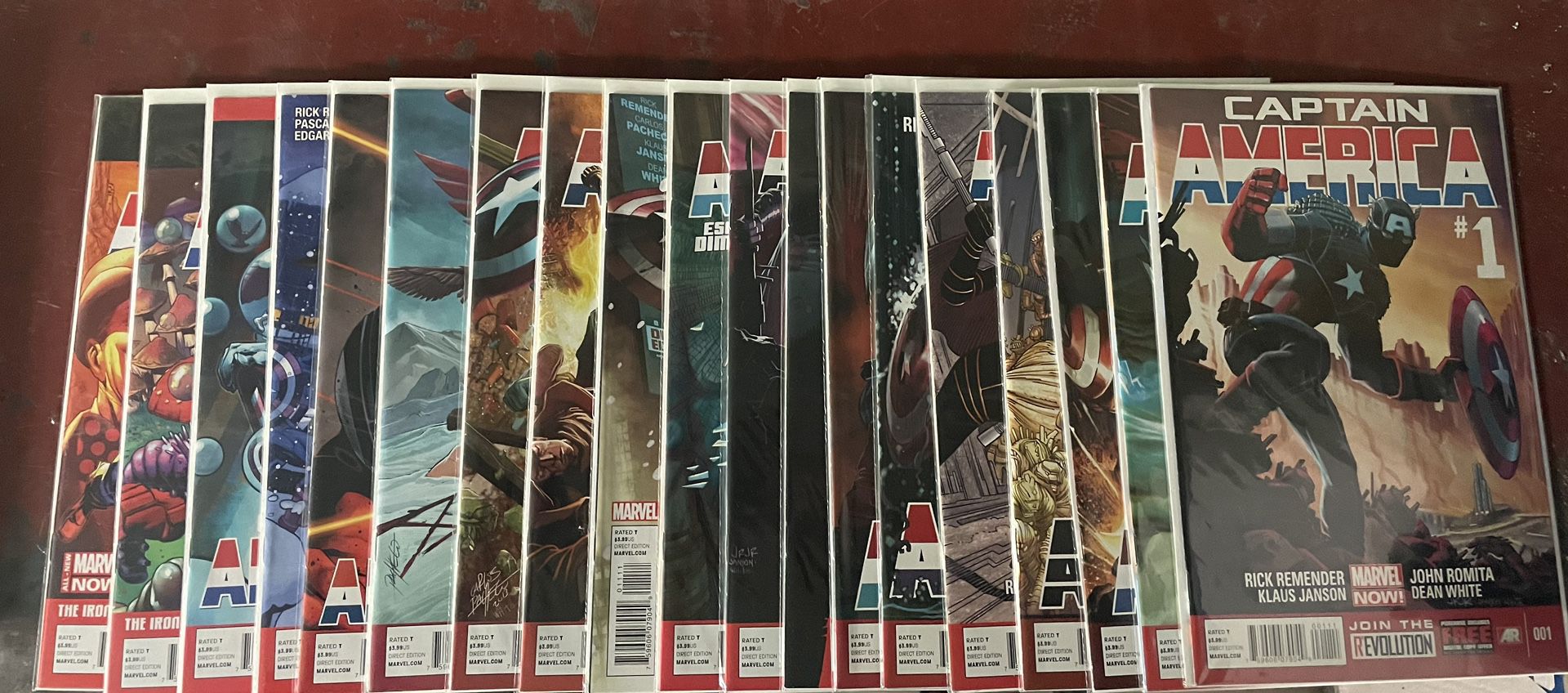Captain America Vol 7 #1-19