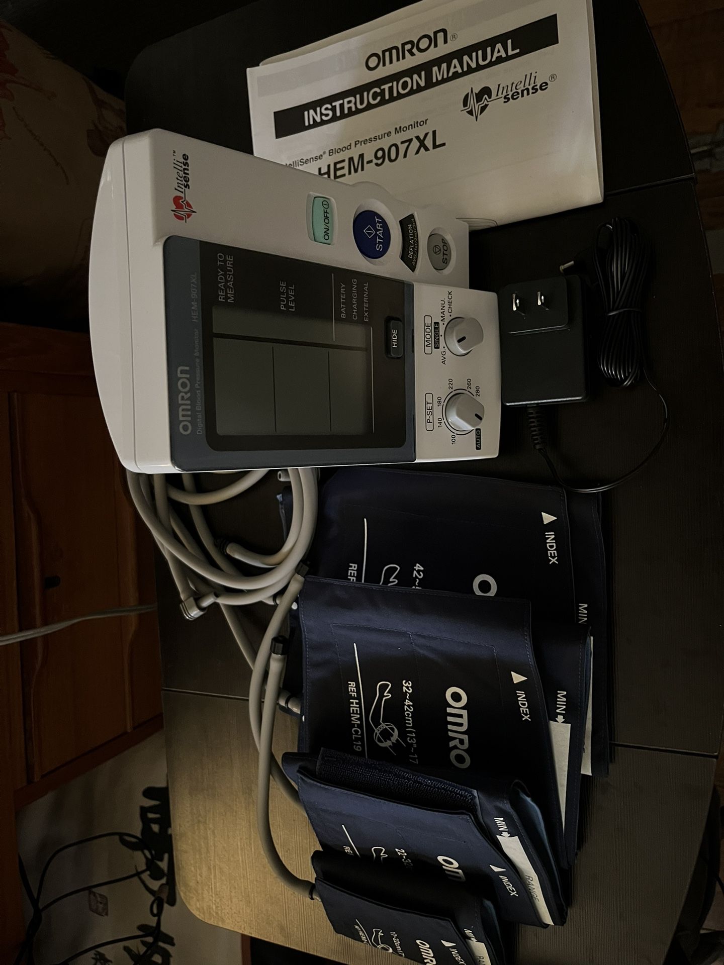 Omron Blood Pressure Monitor Model # HEM-907XL.