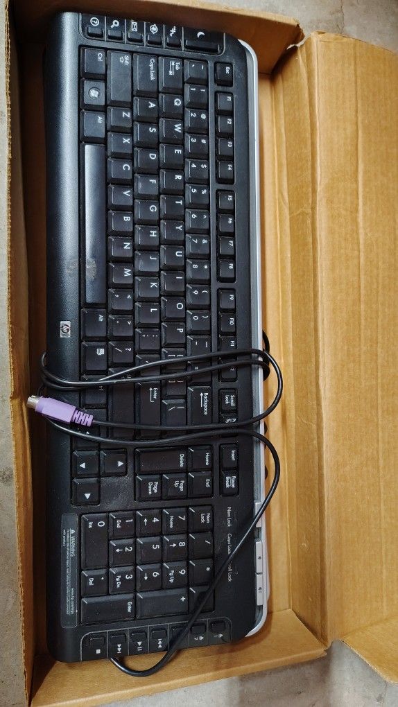 Black Multimedia Computer Laptop Keyboard