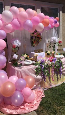 Candy Table Set Up