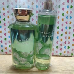 Bath & Body Works Two-piece Cucumber Melon Set $16 