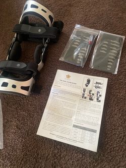 (New) Adult Ligament Pain Reliever Brace Right Leg Size Medium-MCL, ACL, PCL, LCL Sprains, Tears