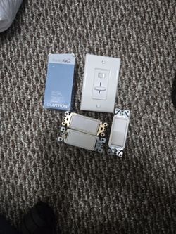 2 Dimmers , 1 Sensor Switch & 3 Switches