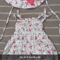 2pc 6-9 months $8 /Baby Clothes
