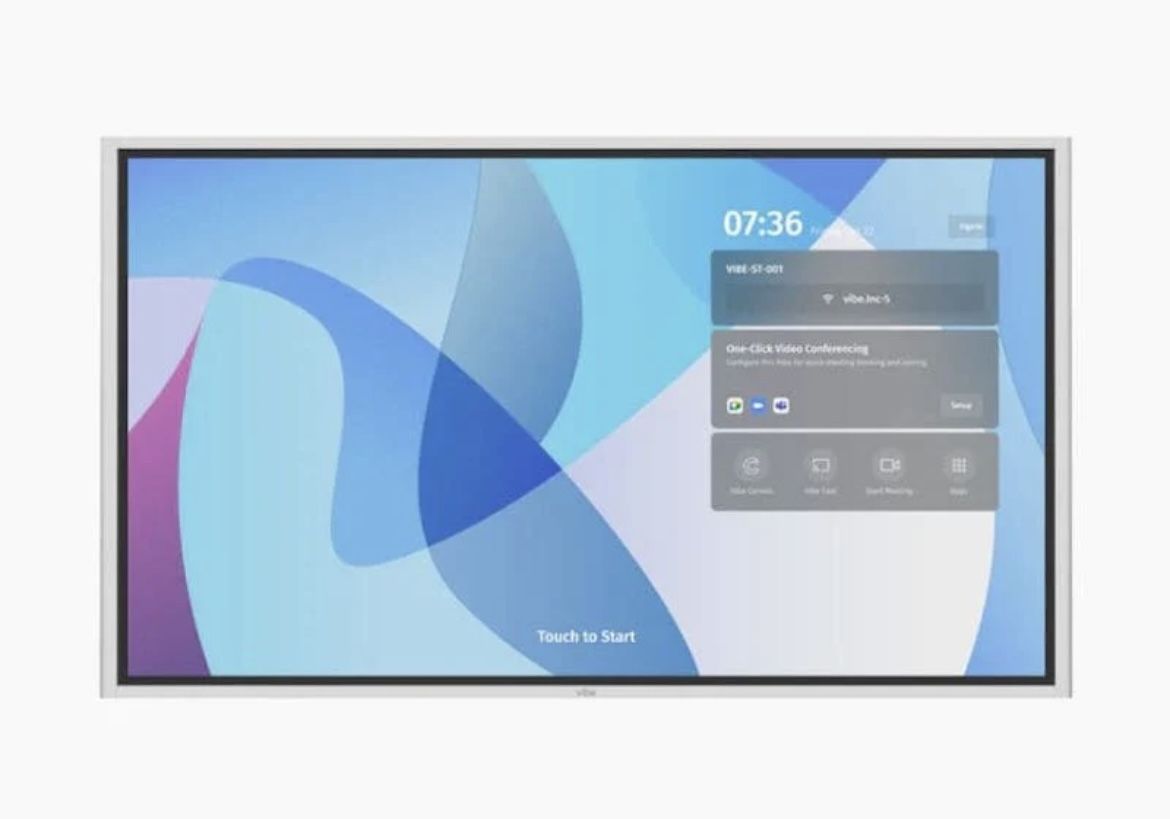 55" Vibe Smart Whiteboard 4K Touchscreen